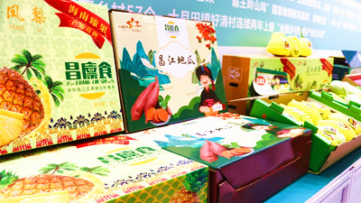 昌江熱帶特色農(nóng)產(chǎn)品亮相2024海南熱帶水果博覽會